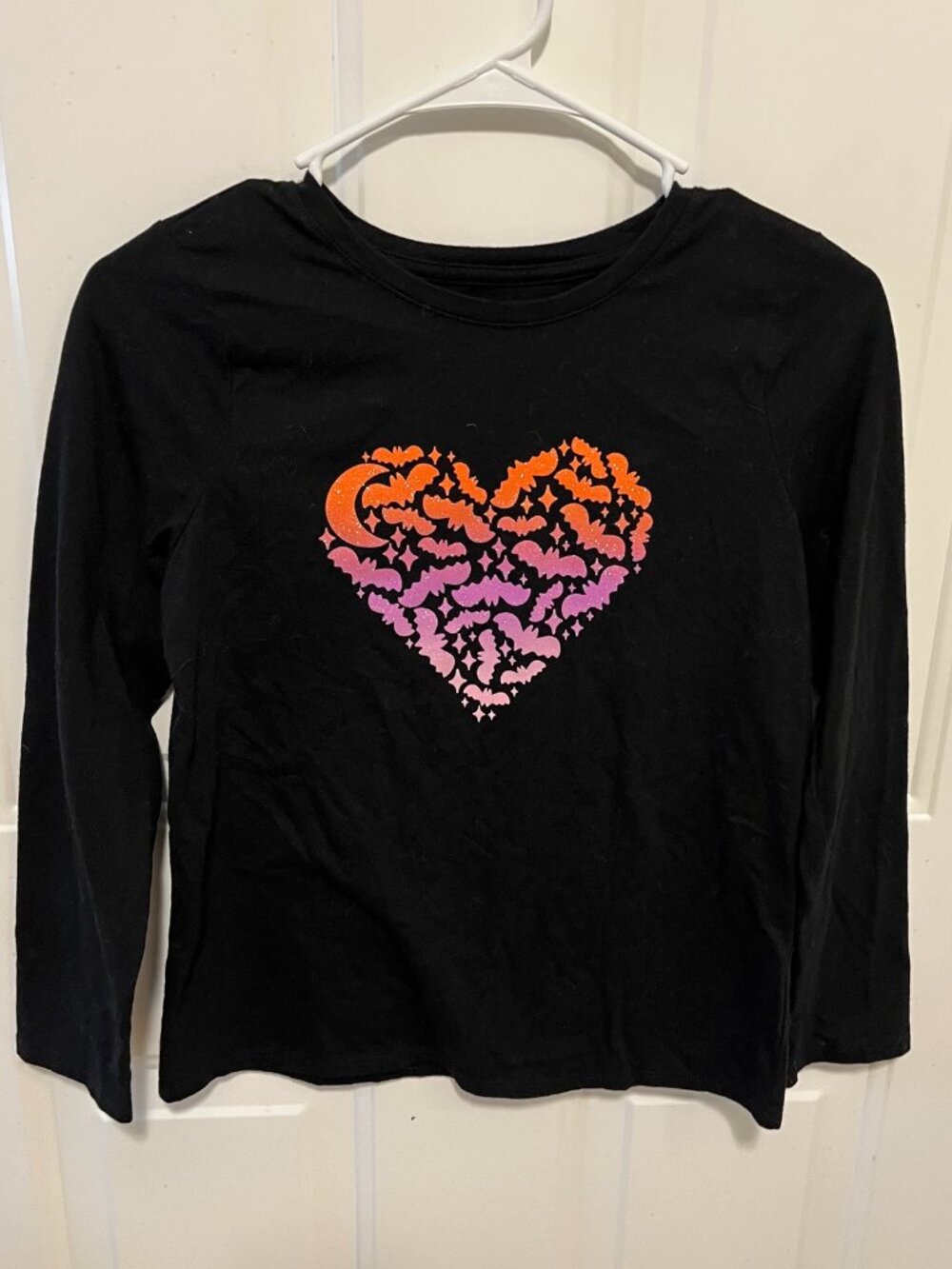 Cat & Jack Long Sleeve Shirt Girls Halloween Bats MUST BE BUNDLED, MARKED DOWN